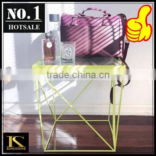 Modern Design Marble Top Table with Metal Frame Table