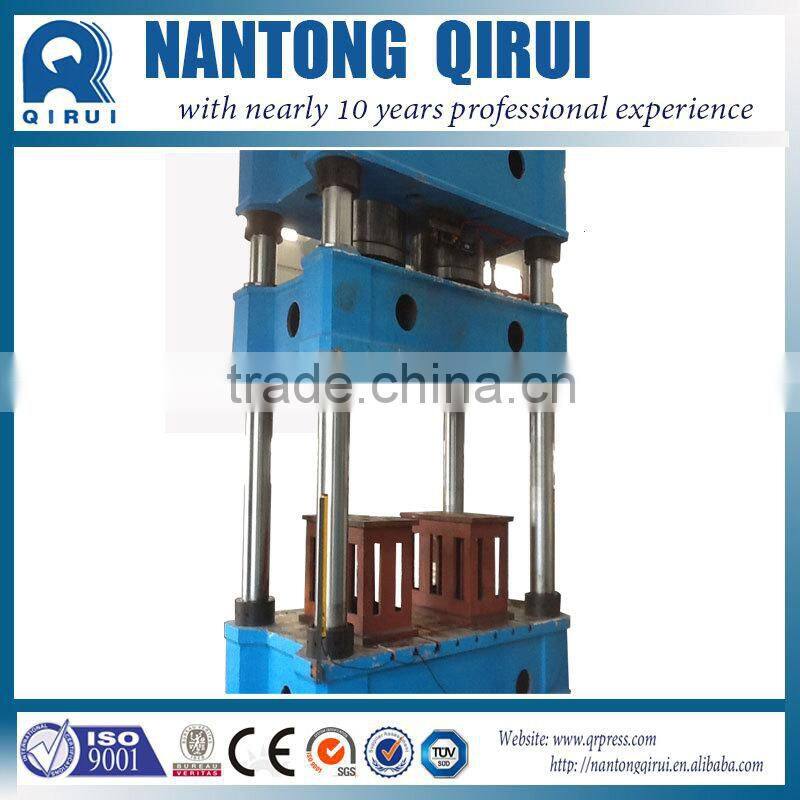 QiRui Brand Normal 380V 11KW four columns hydraulic for ISO Certification
