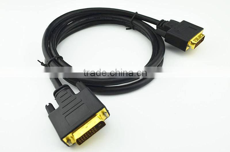 Gold plated connector CCS/BC/TC M to M scart to dvi converter 24+1 wrapped PVC
