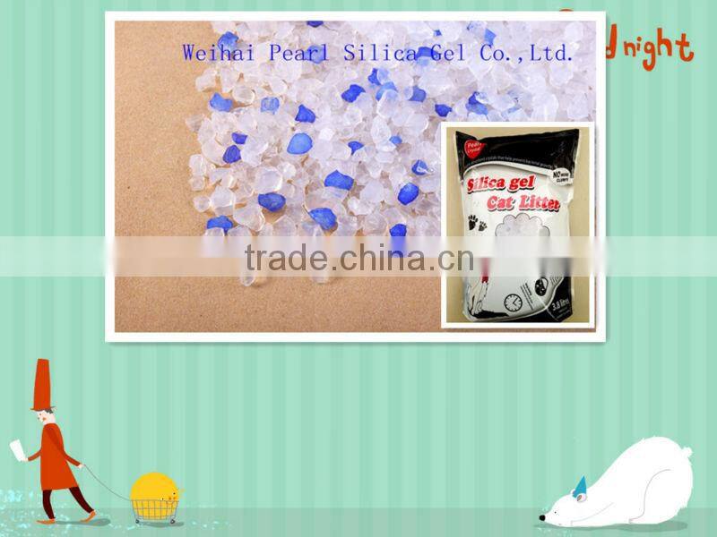 2013 Year Asia best-selling pet product Silica Gel Cat Litter