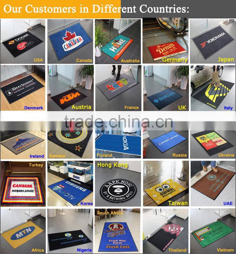 Door Mat With Tire Logo