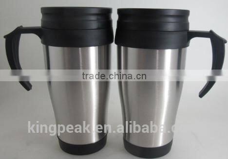 2015 Best Selling joyshaker coffee mug/Stainless steel travel mug with handle/joyshaker coffee cups/Good promotion gifts