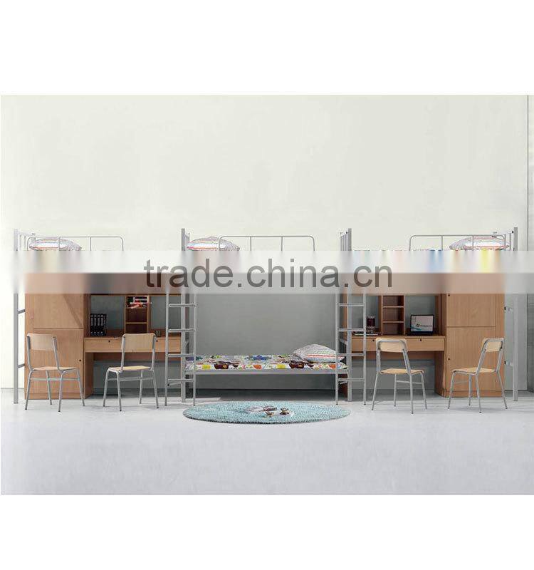 High Quality Chirldrens Sleigh high sleeper bed with desk