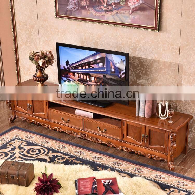 Multifunctional and affordable living room low price solid wooden TV table