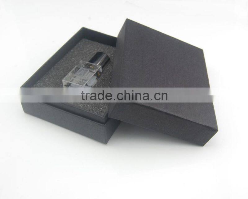 3D Laser Engraved Logo Usb Flash Drive Usb 2.0 Flash Drive Memory Stick Crystal Pen Drive