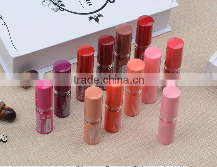 Herbal romantic bear peel off female male kids korean lipstick