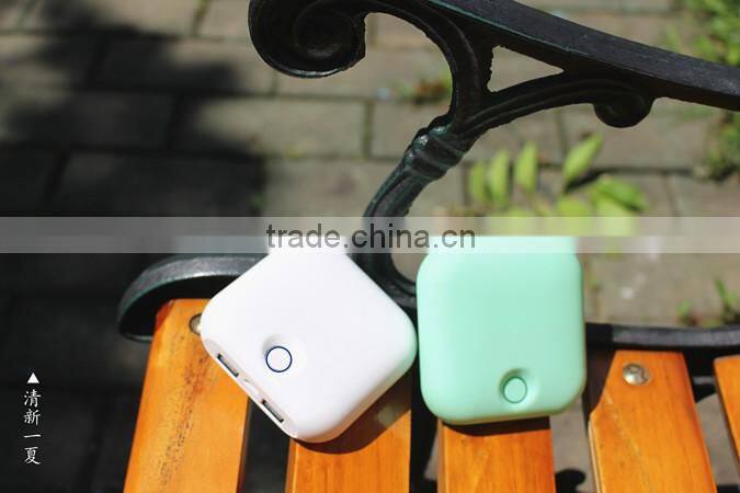 Stone shape dual usb battery backup 6600mah power banks for cell phones