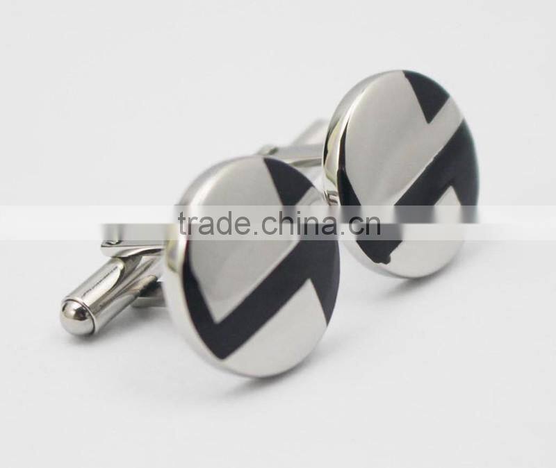 Factory Customize Casual Men Stainless Steel Cufflinks