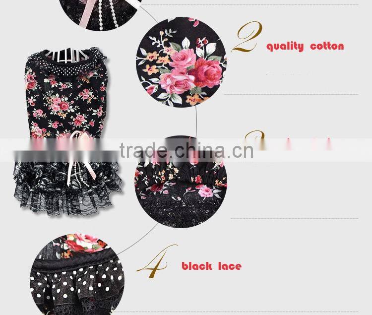 summer pet skirts pet clothing