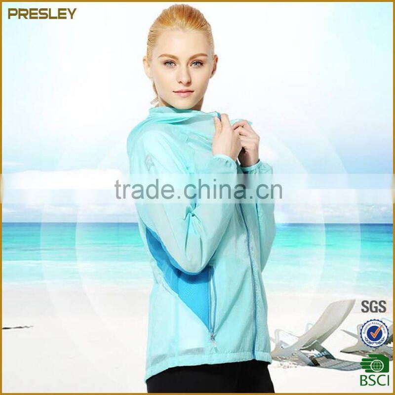 hot sell light long sleeve beachwear protecting suning jacket