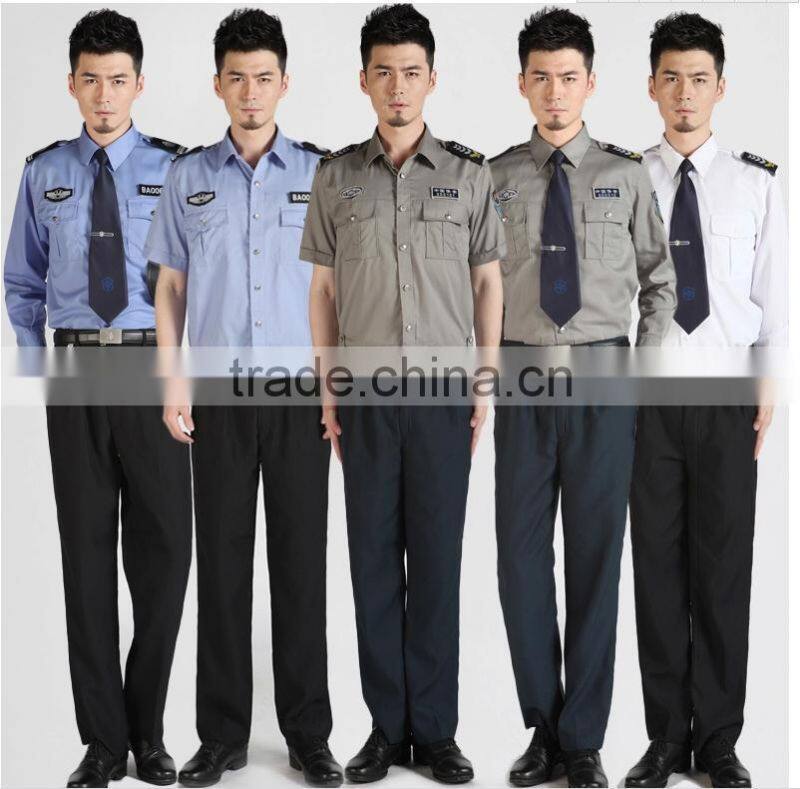 Security Guard Uniforms suit short-sleeved summer shirt dress shirt long sleeve onsite security security security guard uniforms