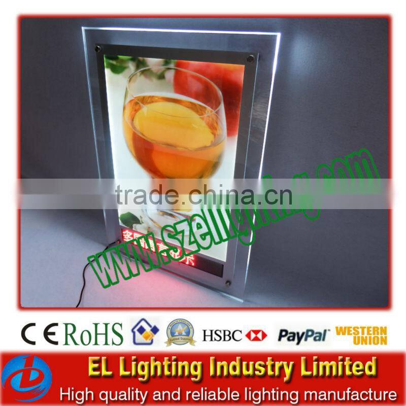 2014 NEW&HOT SALES Light Weight commercial LED light boxes