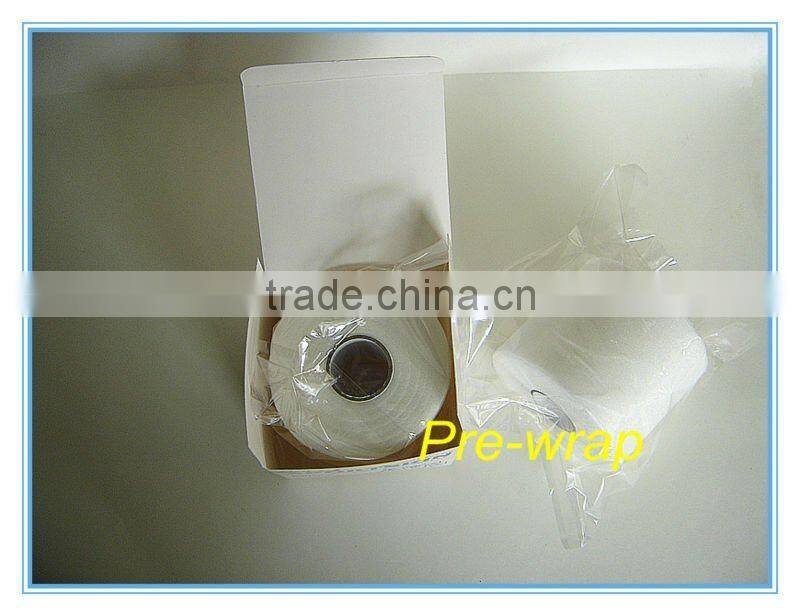 Underwrap printed Foam Wrap Pre Wrap 70mmx30yds OEM for European sports tape(L)