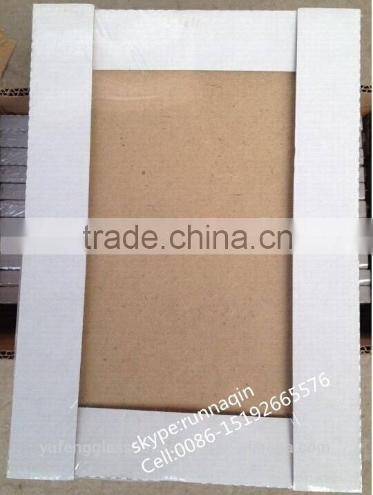 Clip snap photo frame for easy simple modern with window screen white cardboard