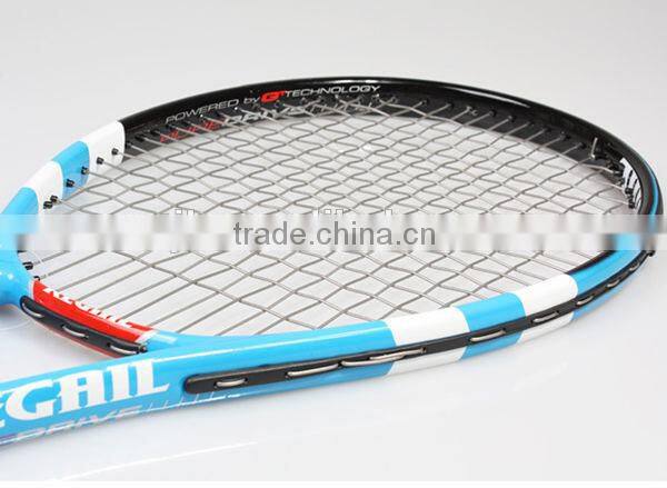 Newly composite graphite tennis racket with 100% carbon fiber
