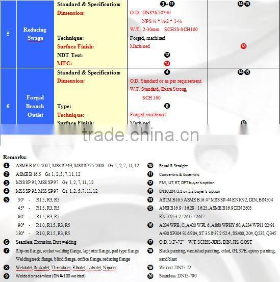 BW Butt Welding Ti Pipe Fittings Elbow Flanges Reducer