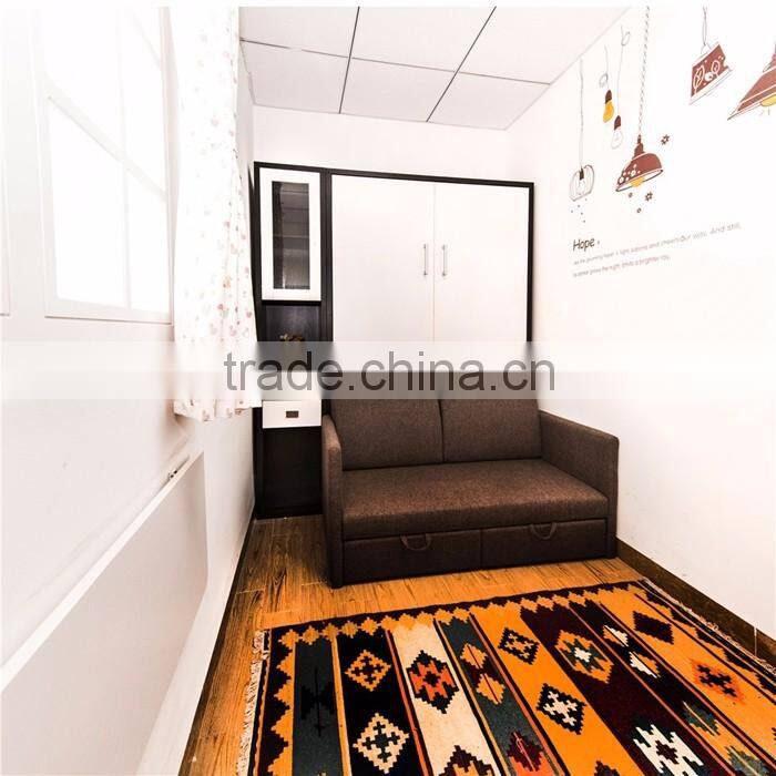 Transformable Sofa Bed Furniture Wooden Vertical Beds