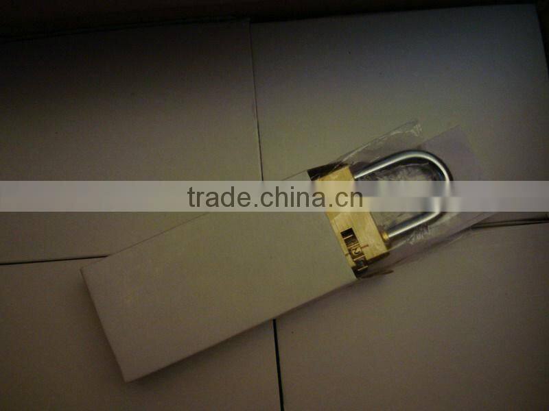 20mm Solid brass combination padlock with 3digits