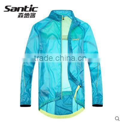 Men cycling thin rain coat waterproof