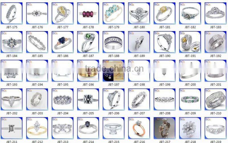 AAA Cubic Zirconia Black Plated Brass/925 Silver Finger Ring for Christmas