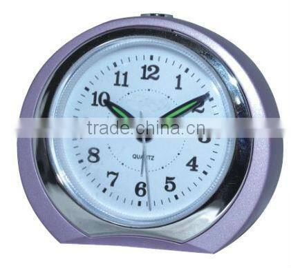 plastic table alarm clock bedside clock