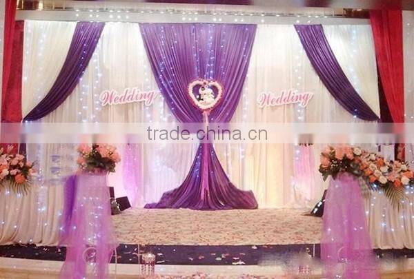 Cheap satin fabric fancy wedding decorative fabrics wedding satin table cloth