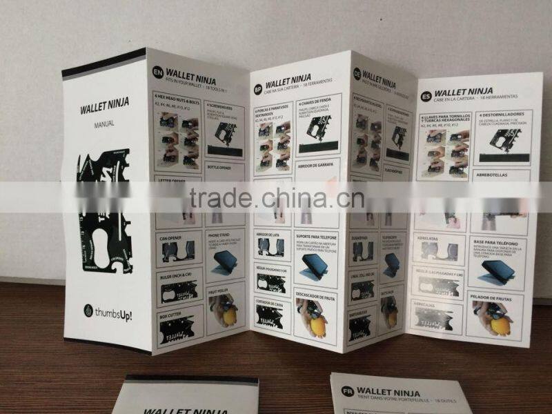 paper poster for promoting with logo printed