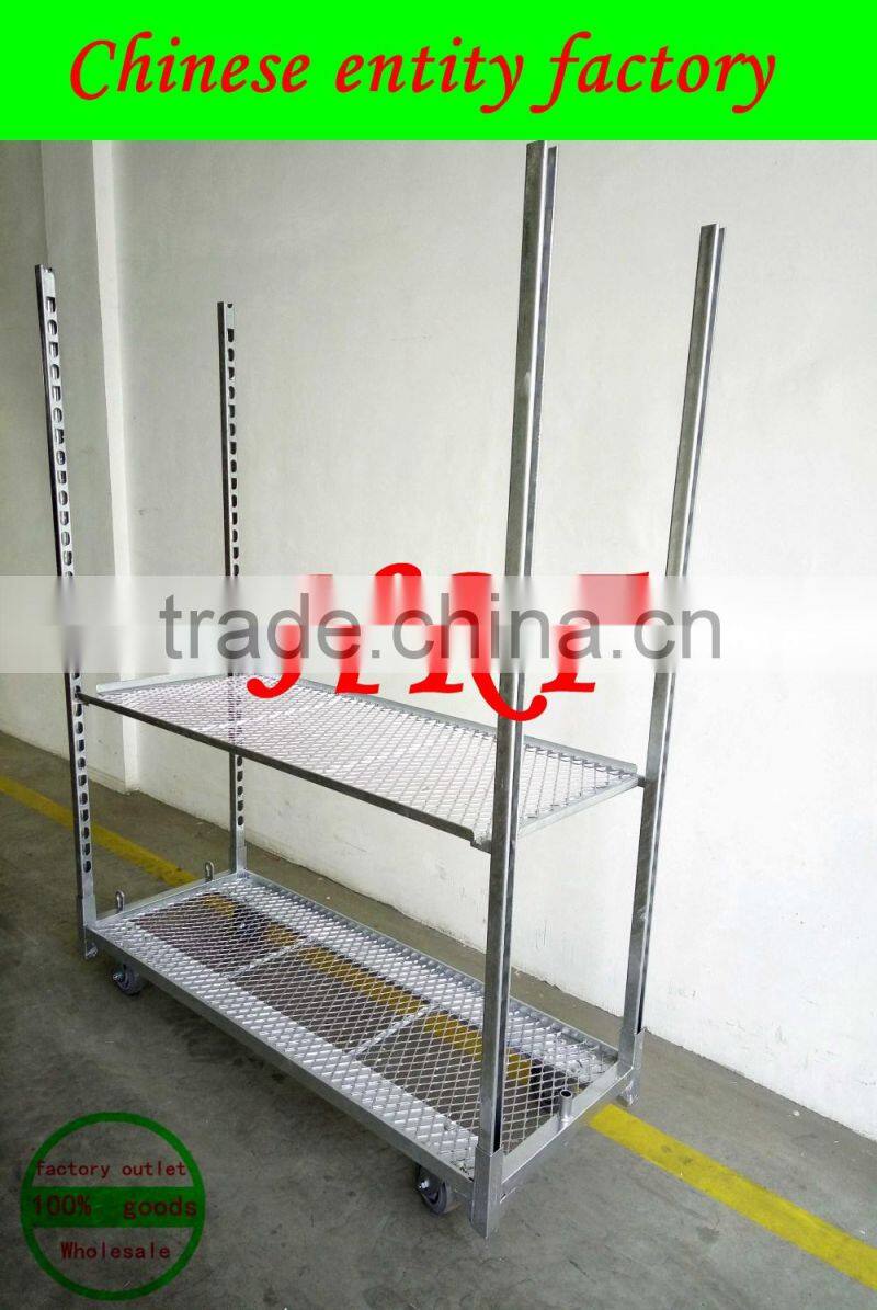 Danish Flower Trolley Cart for sale Plant trolley cart flower carrying trolley Steel Rolling Trolley Tool