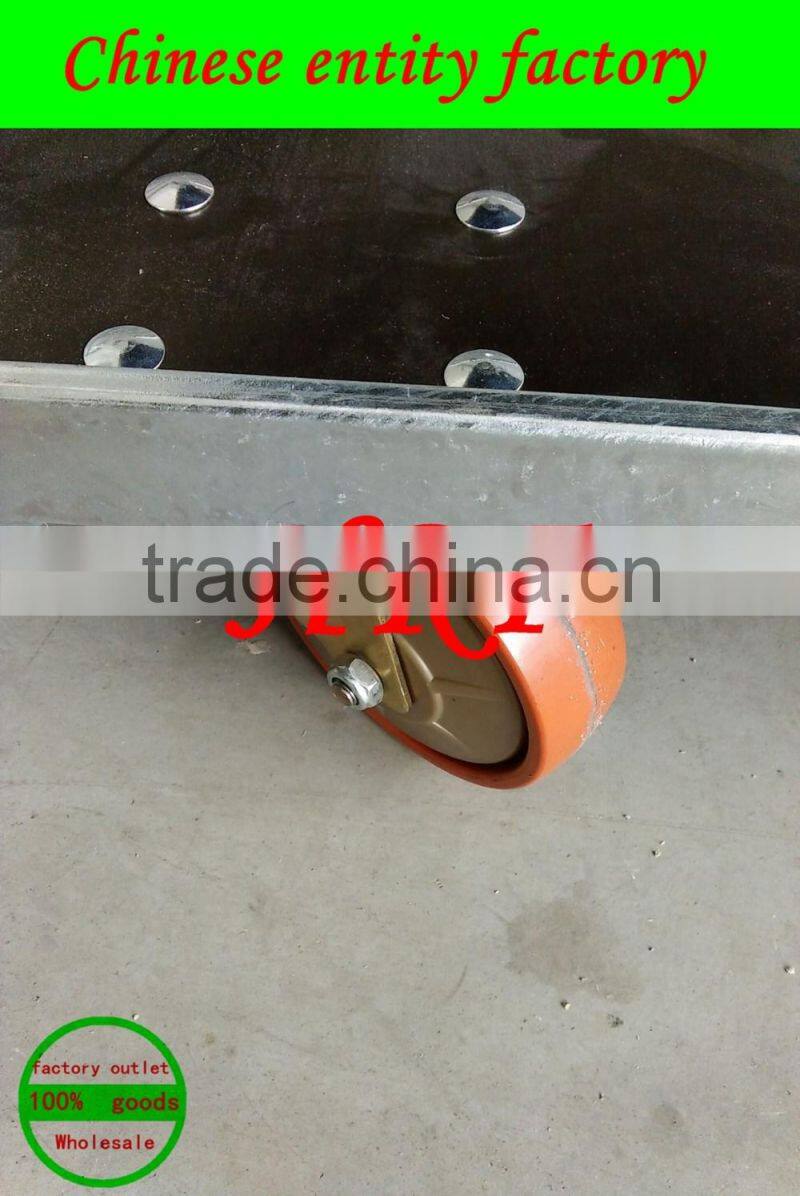 Decorative Flower Trolley, Danish Cart flower carrying trolley Powder coating flower transport cart for sale