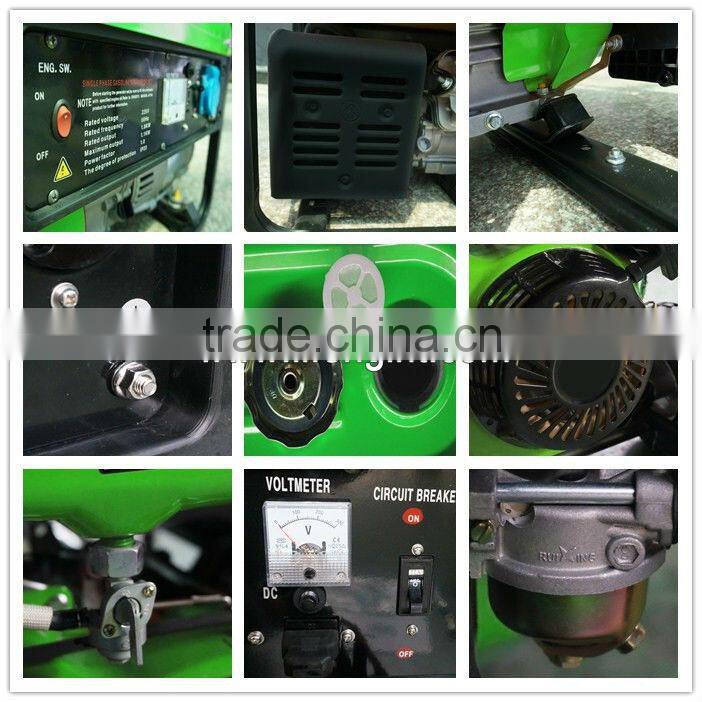 1000W rated power heavy duty gasoline generator LF1500-H