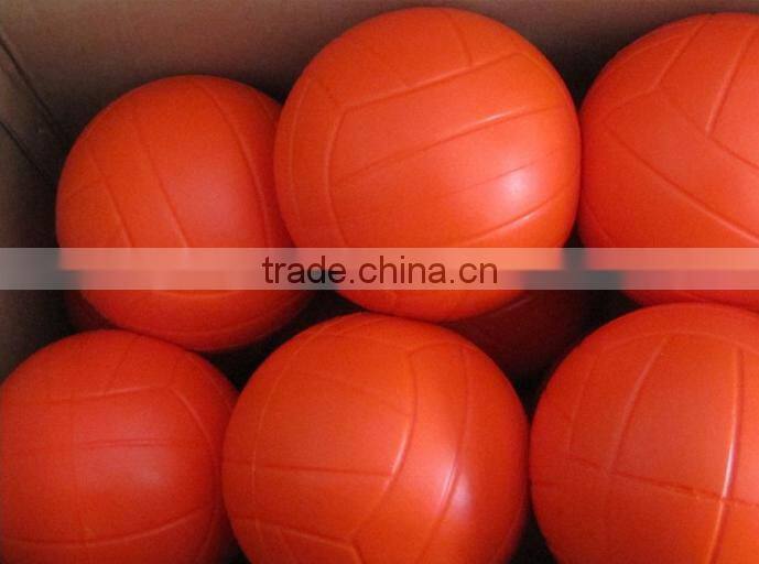 orange polyurethane foam soft volleyball