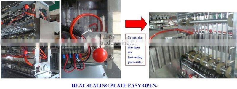 multi lanes shampoo/hair gel / hand washing/ liquid soap / sanitizer packing machine