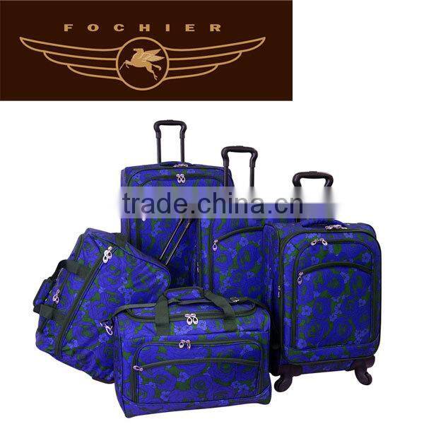 fashion kids trolley soft case gps for luggage