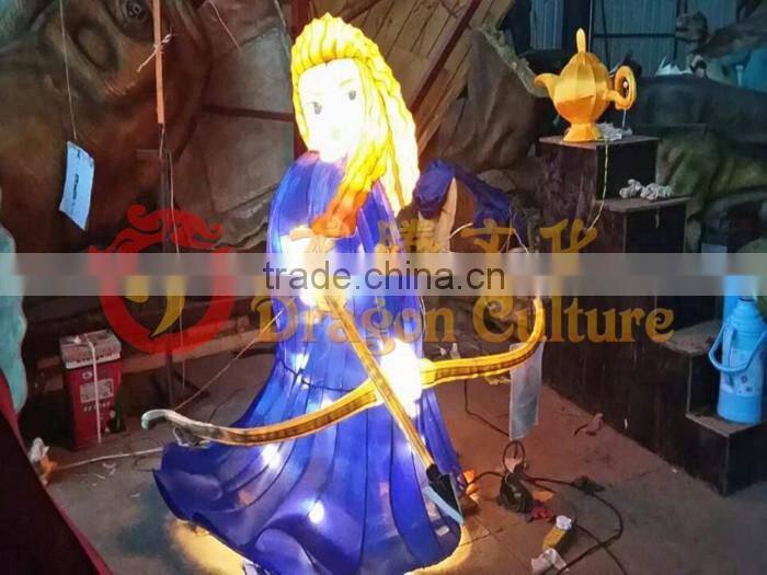 2016 Festival decoration,festival lantern princess outdoor used