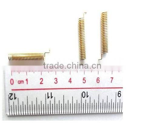 SW433-TH22 Gold Plated Spring Antenna for Wireless Transceiver RF Module
