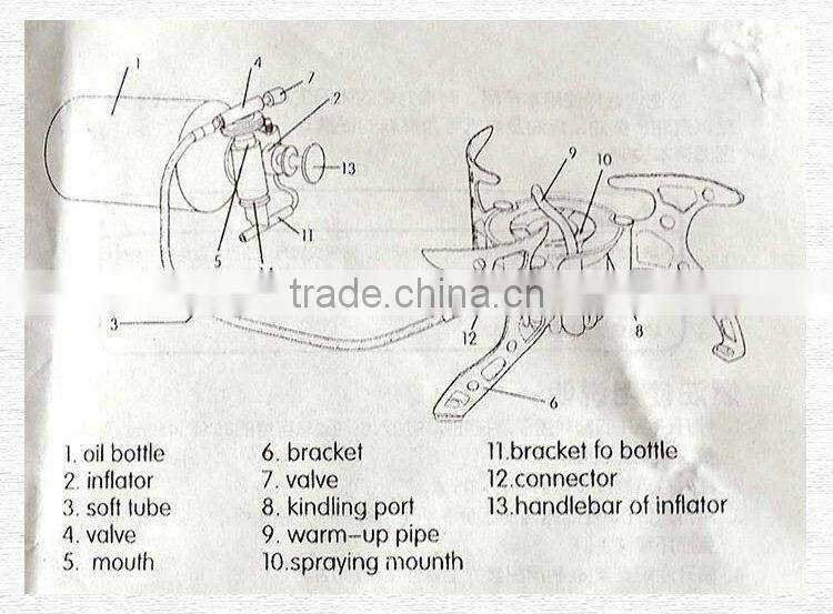 Outdoor Cooker units Stove Picnic Stove Portable oil and Gas Stove With Oil Bottle