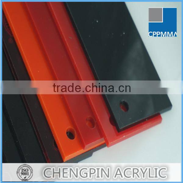 Multi color decorative cast plexiglass panels