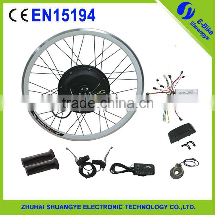 CE battery Electric bicycle kit / E bike conversion kit / 24V/36V/48V 250-1000W Motor