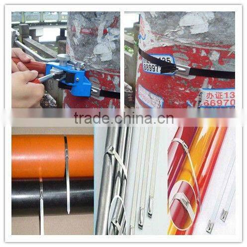 PVC Coated Stainless Steel SS316 Cable Ties