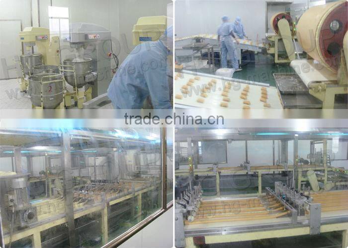 PLC controlled layer cake baking plant