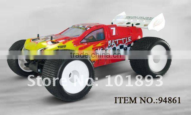 1/8th Scale Nitro Lightweight Truggy 4wd Petrol Engine