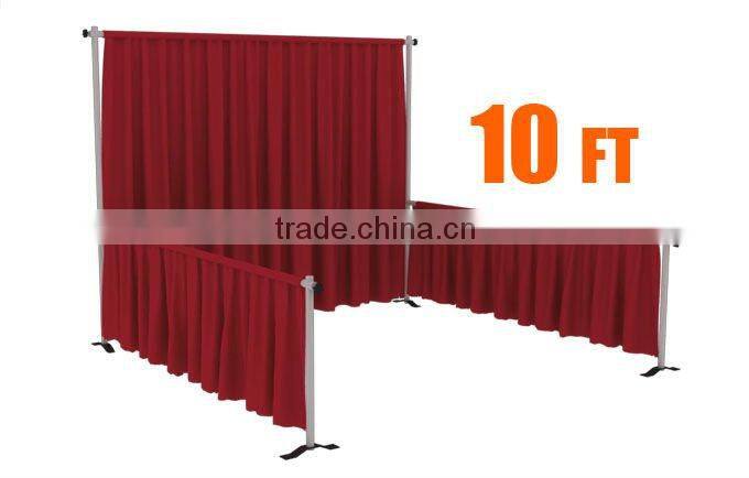 Pipe Booths Drapery DFBUR-8