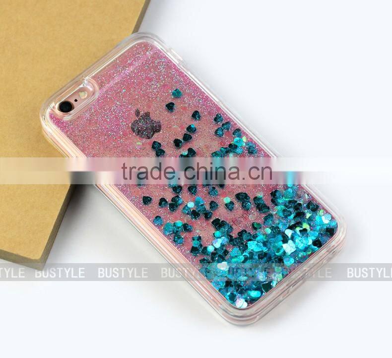 for samsung galaxy j7 j2 S7 cute fashion 3d water bling lumia crystal liquid phone cover case for iphone 6 s for iphone7