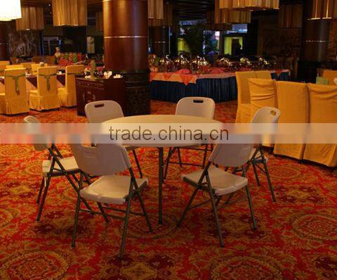 4ft plastic round folding wedding table
