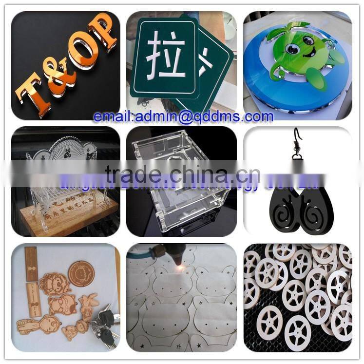 CO2 Laser Type and Laser Engraving Application cnc cutting machine for plexyglass