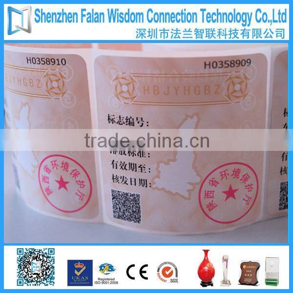 Mini small barcode or QR code printing factory