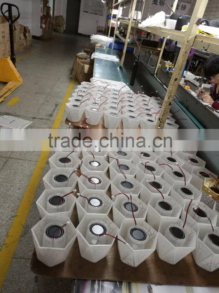 New arrival smart LED light bulb speaker,3w bluetooth speaker for tablet