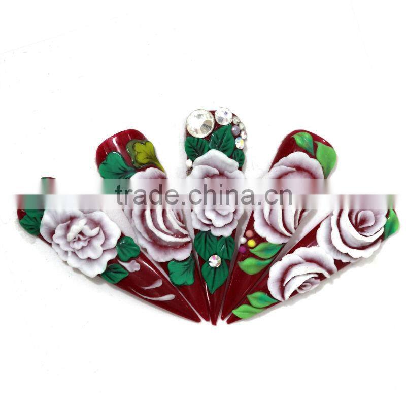 honeygirl new 3d nail art ,3d nail sticker , 3d nail art decoration