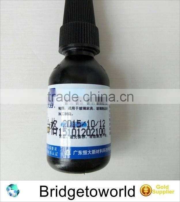 Kafuter UV Glue UV Curing Adhesive Glass Metal Aluminum Steel Bonding Glue