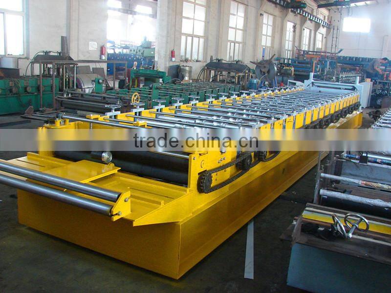High rib trapezoid roof panel roll forming equipment